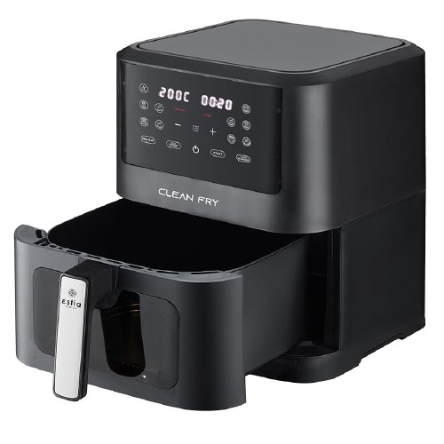 ΦΡΙΤΕΖΑ ESTIA 06-26660 CLEAN FRY AIRFRYER ΜΑΥΡΗ 1800W 8LT